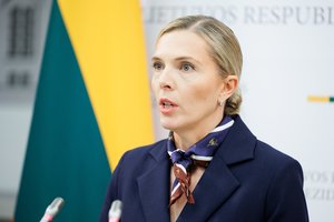 A. Bilotaitė pasitiki pareigūnų veiksmais proteste dėl K. Škirpos atminimo lentos nukabinimo