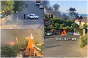 Dagestane – trigubas kruvinas išpuolis: tarp nužudytųjų – policininkas ir dvasininkas