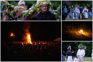 Čia švęsti susirinko iš visos Lietuvos: pamatykite Joninių linksmybes Rumšiškėse