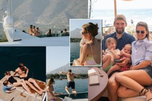 D. Sabonio ir Sh. Rosen atostogų kadrai žavi gerbėjus: juose – prabangios jachtos ir ūgtelėję vaikai