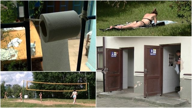 Nuogalių poilsio vieta iškėlė tualetų Panevėžyje klausimą: prispyrus reikalui siūlo bėgti kone kilometrą