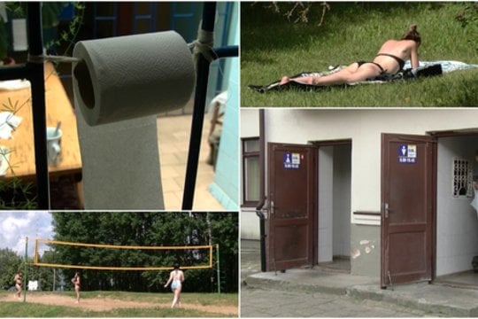 Nuogalių poilsio vieta iškėlė tualetų Panevėžyje klausimą: prispyrus reikalui siūlo bėgti kone kilometrą