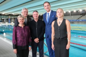 Lietuvos plaukimo šimtmečio šventėje – istorinis plaukimas ir olimpiečių išlydėtuvės