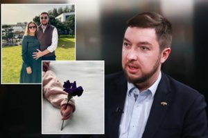 Politikas Vytautas Mitalas su žmona susilaukė kūdikio: atskleidė vardą