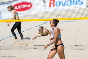 EEVZA paplūdimio tinklinio ture Estijoje – A. Rudkovskajos ir S. Križanauskaitės triumfas