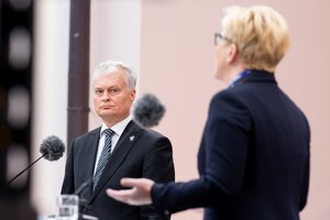 Prezidento žodžiuose apie mokesčių reformą I. Šimonytė neįžvelgia logikos: mano, kad anksčiau ar vėliau susitarta bus