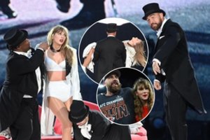 T. Swift koncerto scenoje – jos mylimasis T. Kelce'as: debiutavus sveikino pasaulinio lygio žvaigždės