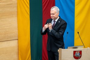 Kūno kalbos ekspertas išnarstė G. Nausėdos pranešimą: joks kitas prezidentas to nėra padaręs