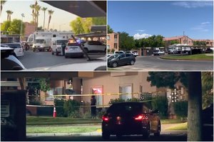 Kruvinos šaudynės Las Vegase: nušauti penki žmonės, surastas užpuolikas nusižudė