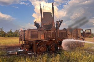 Dar vienas skaudus smūgis Rusijai: sunaikinta 15 milijonų dolerių vertės kovos sistema