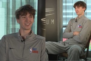 Iššūkio prancūzui neatsiėmęs M. Buzelis žvelgia į NBA naujokų biržą: „Aš matau save būnant pirmuoju šaukimu“