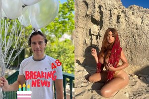 Žvaigždžių savaitėje – Maksimo Galkino 48-asis gimtadienis ir Demi Rose erotiška fotosesija