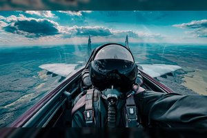 Sėkmingas ukrainiečio skrydis: per vieną misiją nušovė du „skraidančius zuikius“