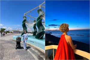 Riminio kurortą atostogoms pasirinkusi Liucina Rimgailė – apie sužavėjusį maistą, tikrąją Italiją ir džiugias vaiko emocijas