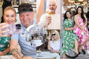 Karštą vasaros dieną žinomi žmonės gaivinosi ledais: dalyvavo degustacijose