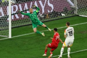 Dviejų atšauktų įvarčių dramoje Danija sudėjo ginklus – šeimininkė Vokietija tęsia čempionės vardo medžioklę