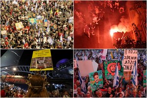 Tūkstančiai žmonių Izraelyje reikalavo įkaitų paleidimo