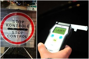 Šeštadienį Vilniaus apskrityje policijai įkliuvo devyni girti vairuotojai