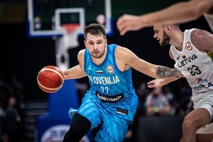 Nieko netikėto – Slovėnijos rinktinę į olimpinę atranką ves L. Dončičius