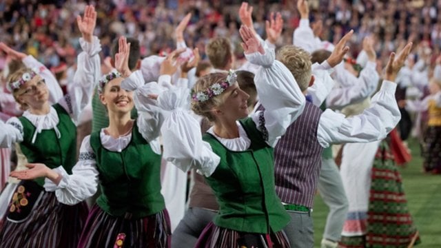Dainų šventės startas Vilniuje – sugūžėjo atlikėjai iš kone trisdešimties pasaulio šalių 