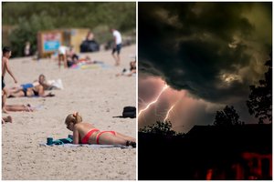 Pasiruoškite – savaitės pradžia atneš neramius ir permainingus orus, gali kristi ir krušos ledėkai