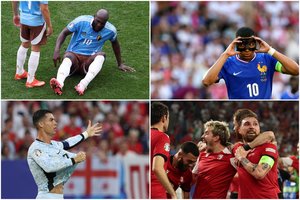 Trečia „Euro 2024“ aštuntfinalių diena: nuviliantys belgai, neišnaudotų resursų turintys prancūzai ir nuvertintas C. Ronaldo