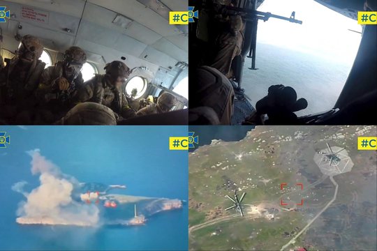 Išslaptino istorinius kadrus: parodė, kaip iš tiesų atrodė Gyvačių salos išlaisvinimo operacija