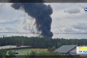 Lenkijoje – stiprus sprogimas: įvykio vietoje prireikė 19 ugniagesių ekipažų