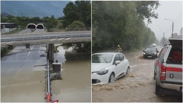 Užfiksavo stiprių potvynių Europoje vaizdus: yra žuvusiųjų, vienas žmogus – dingo be žinios