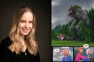 Komiksas iš Norvegijos jaunuosius skaitytojus kviečia žengti į stebuklingą trolių pasaulį