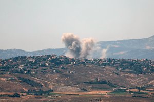 Libanas praneša, kad per Izraelio ataką pasienyje žuvo civilis