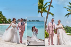 Medaus mėnesio į Maldyvus leidęsis Soliaris mėgaujasi prabanga: paviešino išskirtinius kadrus