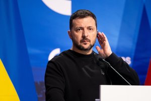 V. Zelenskis: jei D. Trumpas žino, kaip užbaigti karą, turi tai pasakyti