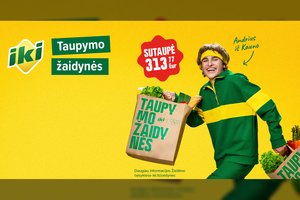 „Iki“ pradeda dar nematytas Taupymo žaidynes – tapkite Taupymo čempionais ir laimėkite tiek, kiek jau būsite sutaupę