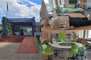 Ežero apsupta mokykla ėmėsi svarbaus projekto: čia apmokomi specialistai, kurių trūksta jau dabar