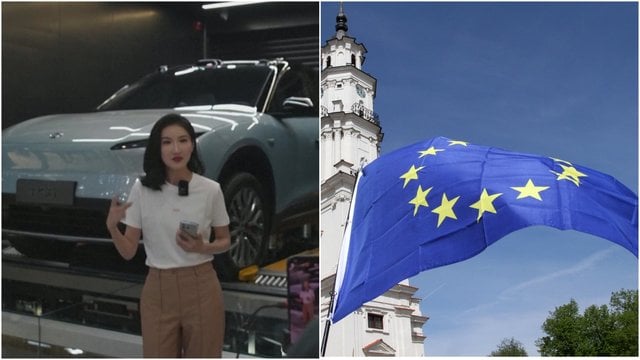 ES didina prekybinę įtampą su Pekinu – įves tarifus Kinijoje pagamintoms elektrinėms transporto priemonėms 