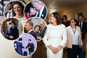 Penkeri pirmosios ponios D. Nausėdienės metai: kur dalyvavo, ką nuveikė ir pasakė bei į kokius skandalus įsivėlė?