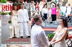 M. Ivaškevičiaus ir A. Ramanauskaitės vestuvėse – buvusi jaunosios anyta E. Mildažytė: jos dukrai patikėta svarbi užduotis