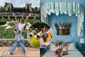 Viktorija Siegel su vaikais pasinėrė į linksmybes garsiausiame pramogų parke: „Labai branginu šį laiką“