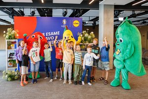 Į „Euro 2024“ išvyko „Lidl“ vaikų komanda: ketvirtfinalio rungtynėse į aikštę išlydės Europos futbolininkus