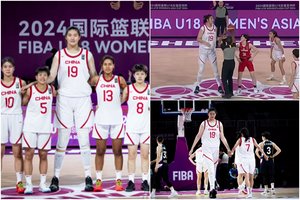 Azijos merginų čempionate – krepšinio ateitis: 221 cm ūgio kinė privertė varžoves griebtis už galvos