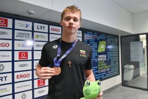 Europos jaunimo plaukimo čempionate lietuviai toliau skina medalius