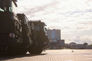 Lietuvoje dislokuota Nyderlandų ilgojo nuotolio oro gynybos sistema „Patriot“