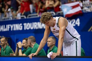 Fiasko ir ašaros Puerto Rike – Lietuvos krepšinio rinktinė vėl liko be olimpiados