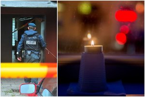 Tragedija Alytuje: grįžęs namo vyras rado nužudytos sutuoktinės ir negyvo sūnaus kūnus