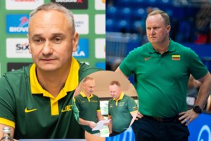 Nuomonės dėl užsieniečio trenerio nekeitęs M. Balčiūnas – apie K. Maksvytį ir Lietuvos krepšinio ateitį