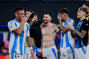 Argentinos futbolininkai užtikrintai žengė į „Copa America“ finalą