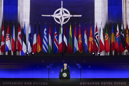 NATO viršūnių susitikimas Vašingtone.<br>EPA-ELTA nuotr.