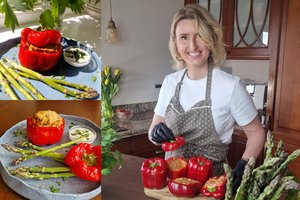 Dietistė V. Kurpienė pasiūlė sveiką alternatyvą: išbandykite įdarytas paprikas kitaip