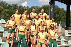 Lietuvos lengvosios atletikos federacija pristatė naujas rinktinės aprangas